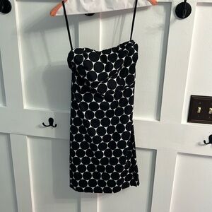 The limited mini dress, size 0, black and white